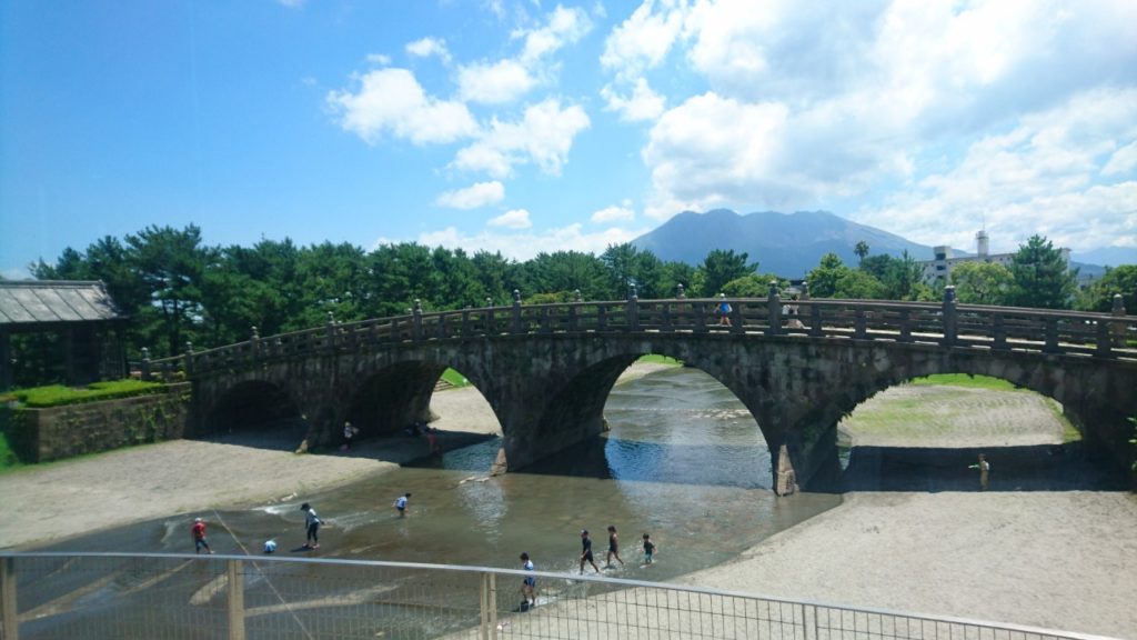 『石橋記念公園』（鹿児島市）：子供と水遊びがしたくなった(^^;